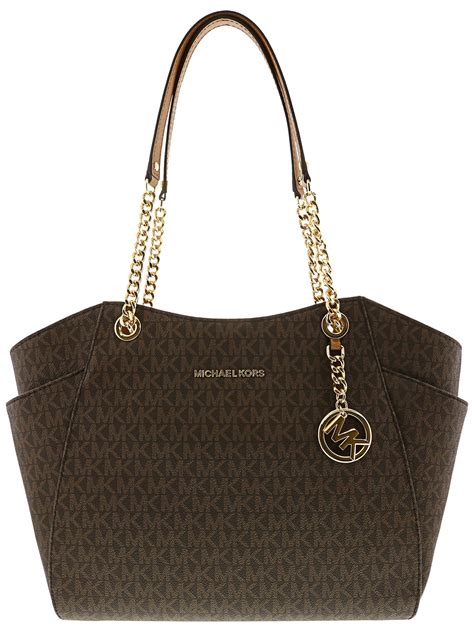 michael kors tasche braun jet set travel|Jet Set Travel Extra.